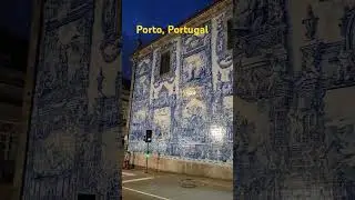 Why In Porto, Portugal They have Beautiful tiles On Buildings? #portugal