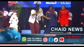 Rema Namakula appears in uniform at Paul Saka 33 years Serena concert