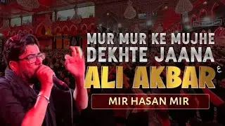 Mur Mur Ke Mujhe Dekhte Jaana Ali Akbar | Mir Hasan Mir