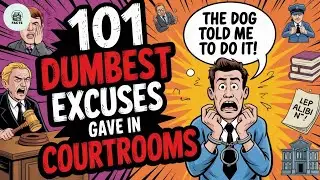 101 Dumbest Excuses Criminals Gave in Courtrooms