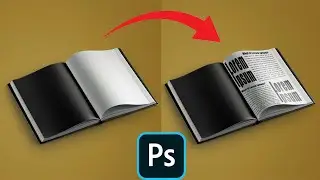 How to make a realistic book mockup in photoshop #mockupdesign