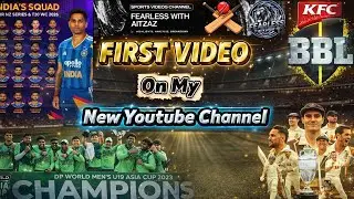 PAKISTAN U19 Champions 🏆 India T20 WC Squad REVEALED 🔥 | Fearless With Aitzaz (First Video)
