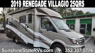 New 2019 Renegade Villagio 25QRS Class B Plus RV