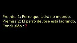 Razonamientos para encontrar la conclusión