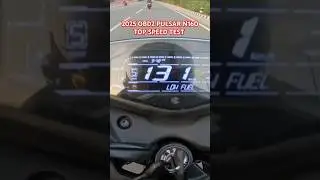 2025 OBD2 BAJAJ PULSAR N160 SINGLE SEAT TOP SPEED TEST #pulsarn160 #topspeed #review