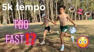 5k Tempo Run *he ran too fast