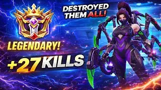 INSANE 27 KILLS with HANABI! 😱 Classic Match Domination | MLBB