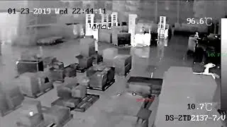 Hikvision Thermal camera Temperature measurement performance at warehouse