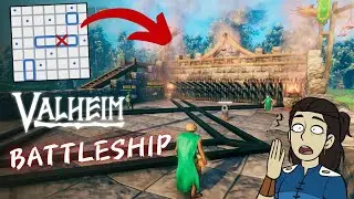 🔴 VALHEIM: LIVE BATTLESHIP Game! ⛴💣🛥 Where the players are the ships... ☠️