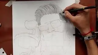 How To Draw Yash For Toxic Movie | step By Step draw