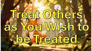 The Fox and Intelligent Stork, Moral Story for Children, Treat others the way you want to be treated