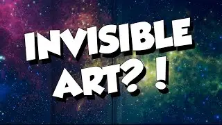 Invisible art...A Mural that appears out of the darkness