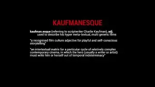 Kaufmanesque by Mert S&ouml;ylemez