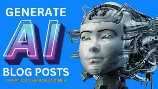 How to Generate SEO FRIENDLY Blog Posts Using AI inside this SEO Software