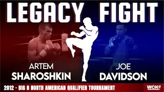 Joe Davidson vs Artem Sharoshkin | Big 8 North American Qualifier Tournament | WCK - Aug 18th 2012