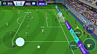 Messi vs Neymar Amazing Foodball Match | South American Qualifire 2026 Round 2 Foodball Games|