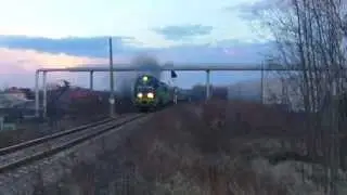 Duet SM31-104 + SM42-670 z wagonami krytymi+ rp1!