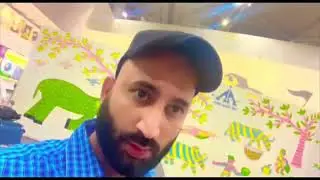 Spl beard curl by air in indor for ##Tara salon *khanna*