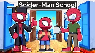 Joining SPIDERMAN SCHOOL In GTA 5!