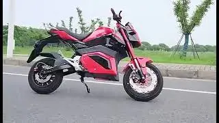 hot sale strong power racing style flexible handling M5 orange color electric  motorcycle scooter