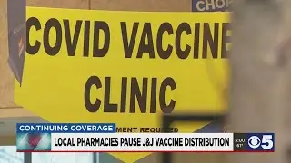 Local pharmacies pause J&J vaccine distribution