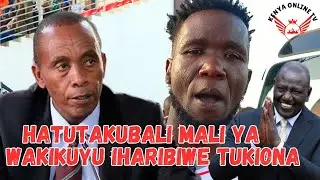 Hatutakubali uharibu Mali ya wakikuyu! Furious Jasuba upon arrival from Home blast president Ruto