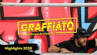 Graffiato: Taupo Street Art Festival 2020 Highlights
