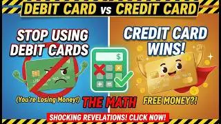 Debit Card vs Credit Card: Stop Using Debit Cards (Here's The Math)