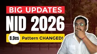 NID B.Des 2026 New Exam Pattern Explained | Latest Update for Students