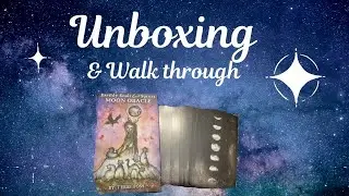 ** Earthly Souls & Spirits MOON ORACLE ~ Unboxing & Walk Through #oracle #tarot #unboxing