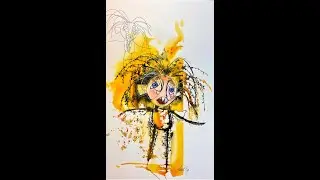 Barnetegning blir kunst