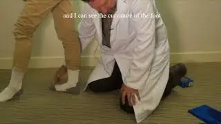 Foot Exam to Diagnose Poor Alignment and Quick Adjustment with Reformable EXOS Insole