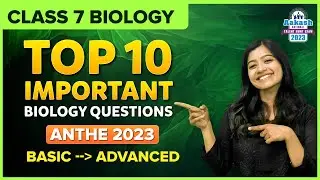 Top 10 Important Biology Questions & Syllabus for ANTHE 2023 | Register Now | Class 7 | Science