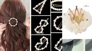 Hair clips with their name ll Hair clips styles ll Hair pins ll Missmagic Fashion