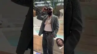 Davido ❤️ with the steeze and glam in Paris 🇫🇷 #creative #afrobeats #africa