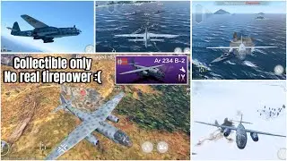 War Thunder Mobile Ar 234 B-2 first jet bomber is more of a pillbox killer than base destroyer 