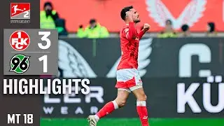 FC Kaiserslautern - Hannover 96 | 3:1 | Zusammenfassung | 2. Bundesliga 2025/26 | kaiser hannover
