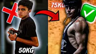 Cómo GANÉ +20KG de MASA MUSCULAR *50KG a 75KG*