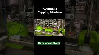 Automatic Capping Machine #Machines  #Automation #packaging #capping #Filling #TMM #Industry