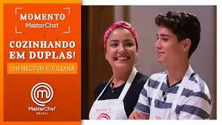 MOMENTO MASTERCHEF com Helton e Juliana