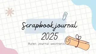 August Bullet journal Ideas | How to make Scrapbook In Easy Way💞💗