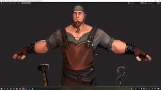 Blacksmith Texturing - Timelapse