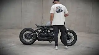 Triumph Bobber Side Pipe by Raisch Sound