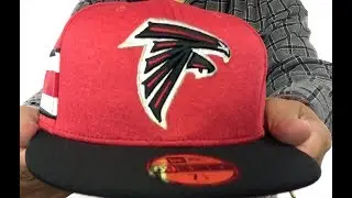 Falcons 'HOME ONFIELD STADIUM' Red-Black Fitted Hat by New Era