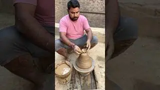 How Clay Diyas Are Made from Scratch | Traditional Diya Making Process 🪔✨#shortsvideo #craft