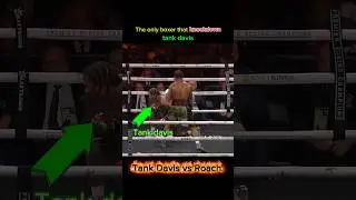 tank davis first knock down in his career. #boxing #shorts