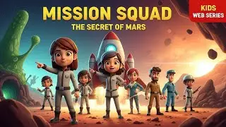 Mission Squad 12 | The Secret of Mars 🚀👽 | Kids Adventure Cartoon | Kids Time #spacecartoon