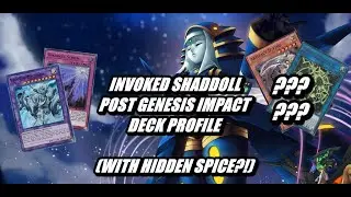 Yu-Gi-Oh! INVOKED SHADDOLL DECK PROFILE POST GENESIS IMPACT DECEMBER 2020