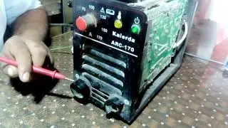 how to repair inverter welding machine temperature (OC) light in urdu