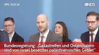 Bundesregierung: &bdquo;Gazastreifen und Ostjerusalem sind von Israel besetztes pal&auml;stinensisches Gebiet&ldquo;